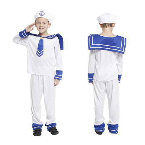 halloween clothes small size sailor suit cosplay boy costume for