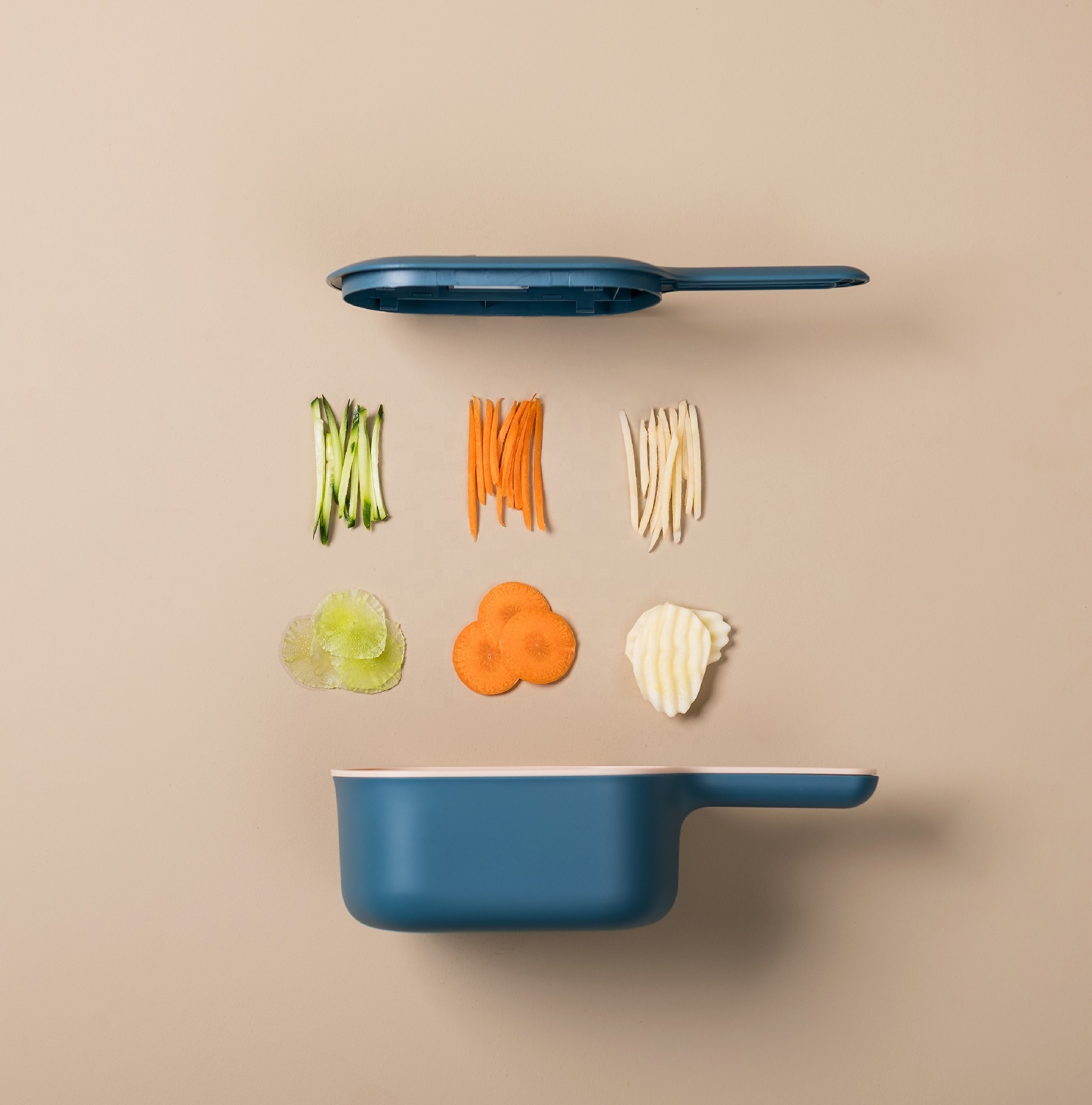 pinmoo design洋葱切碎机蔬菜切碎机重型多功能蔬菜水果奶酪洋葱切碎