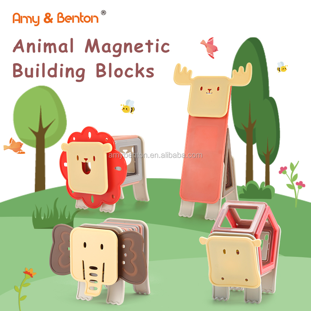 amy & benton magnetic building blocks
