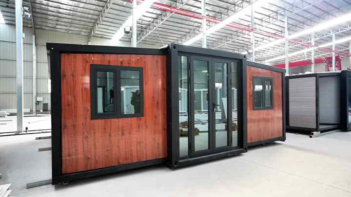 Waterproof 20Ft 40Ft Container Expandable Prefabricated House 5 Bedroom ...