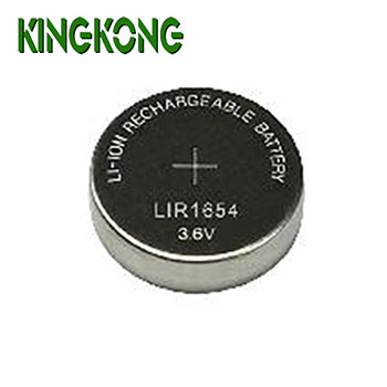 Kingkong бренд LIR1654 3,6 V 115mAh литий-ионная аккумуляторная батарея клетки кнопки
