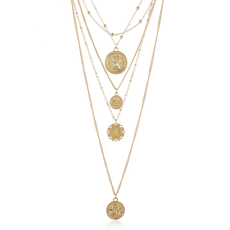 New Fashion Bohemian Multi layer shell Pingentes Choker Colares Para As Mulheres menina