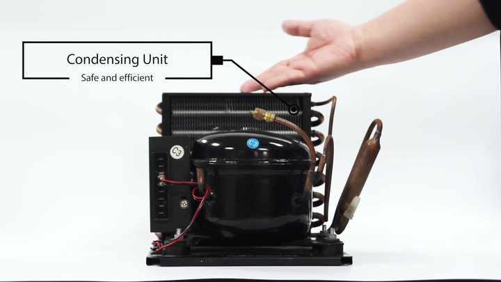 Indoor 3/8hp OEM Refrigeration Compressor R404A - Low Temp