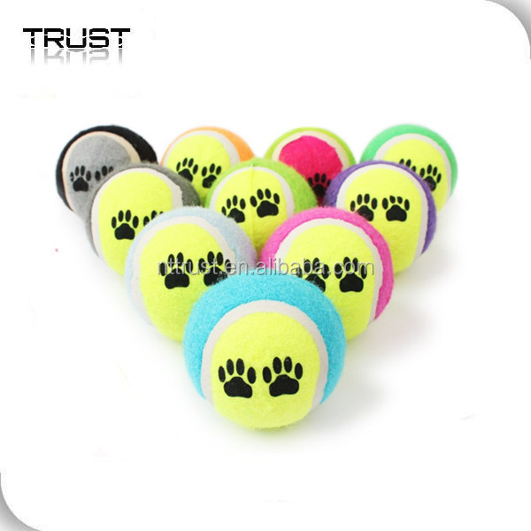 Распродажа от производителя, дешевые цветные теннисные мячи для домашних животных