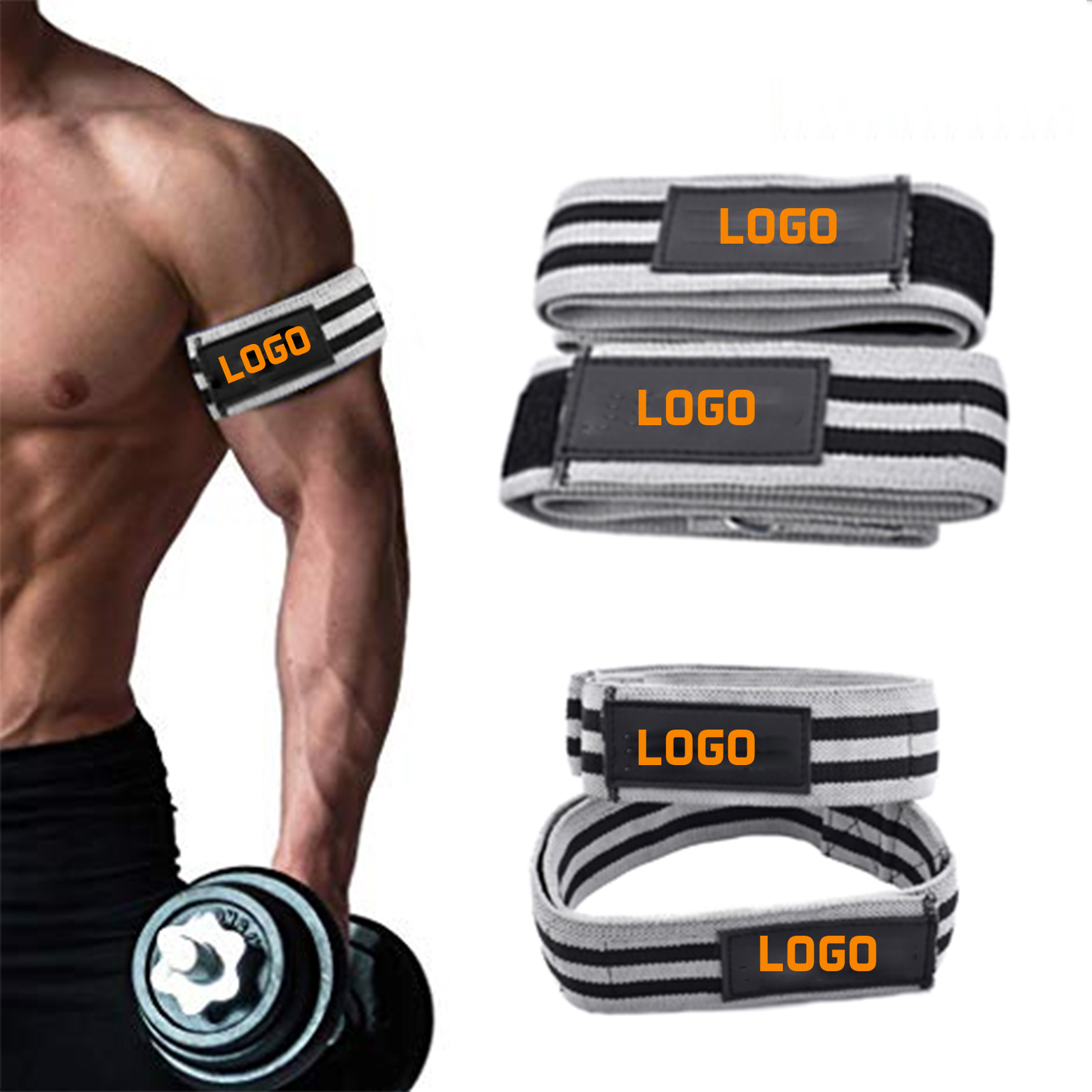 Удобный хлопковый полиэфирный резиновый материал для рук и ног клейкие ленты для тренировки