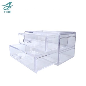 4x4x4 clear plastic boxes