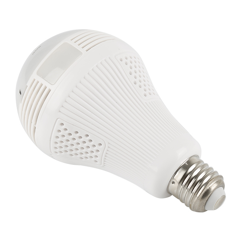 360 градусов панорамный рыбий глаз 1080P LED IP CCTV Wifi камера с светильник и Поддержка обнаружения движения