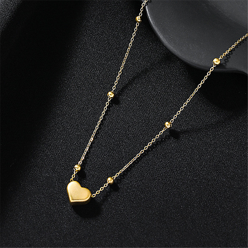 Ювелирные изделия Aimgal, оптовая продажа, новое женское ожерелье из титановой стали love