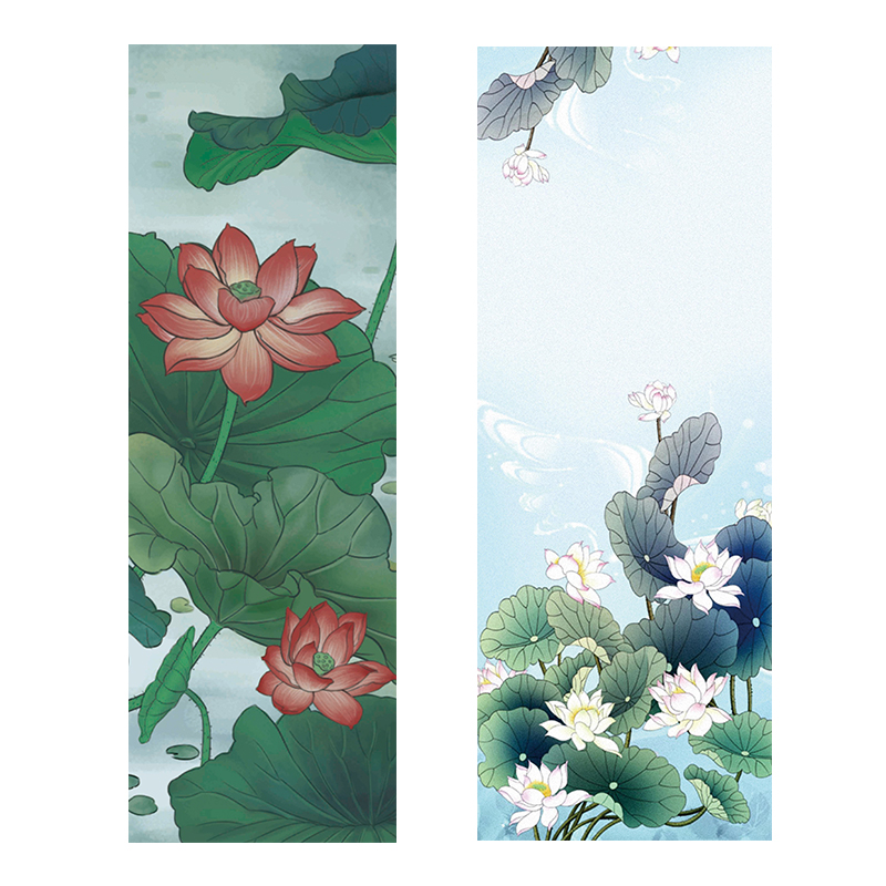 Ханчжоу складной Горячая замша теплообмена печати коврик спорт йога гимназии коврики