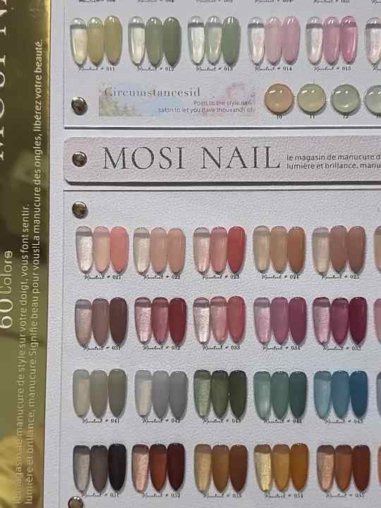 MOSI 60 Colors Eco-Friendly UV Gel Nail Kit for Salon Quality Nail