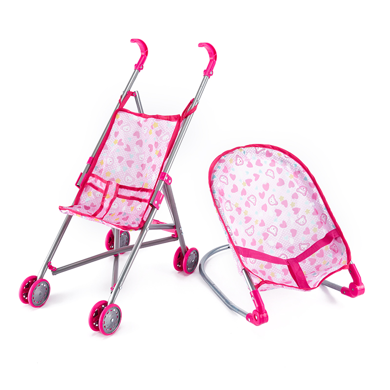 Лидер продаж, Детская кукла, популярные игрушки в Китае-милая игрушка 4 в 1, набор детских кукол, коляска