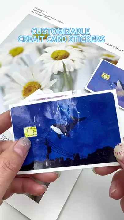 Double Sided Custom PVC Anime Credit Card Sticker Skin Cover for Debit Credit Card Skin Stickers No Bubble No Residue Double Sided Custom PVC Anime Credit Card Sticker Skin Cover for Debit Credit Card Skin Stickers No Bubble No Residue