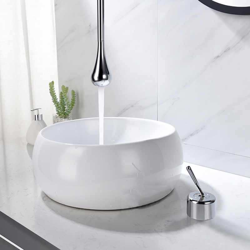 Ceiling Mounted Washbasin Taps Hang Faucet Bathroom Basin Spout Tap Solid Brass Water Drop Tub Filler Ceiling Faucet