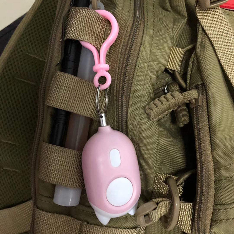 Брелок для самообороны с сигнализацией и сиреной для женщин, мужчин, детей, 130 дБ