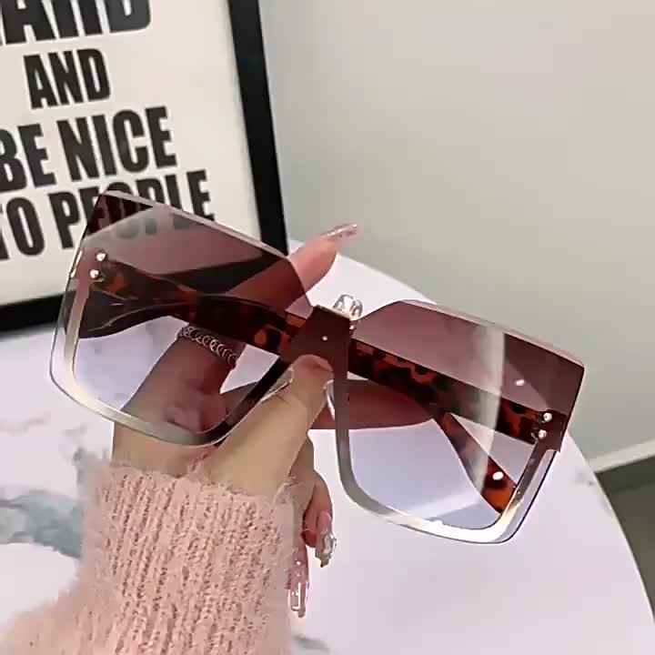 Shop Our New Arrival Oversized Custom Logo Designer Lentes De Sol