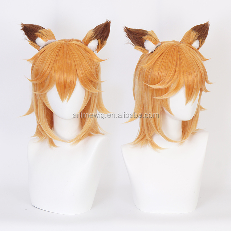 卸売35cmショートオレンジミックスお役立ちのキツネ仙子さん仙子