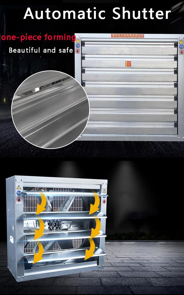 Galvanized Steel Cooling Fan For Poultry Farm CCC wall fan for dairy farm