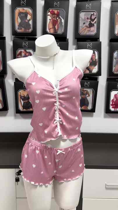 2025 High Quality Custom Sexy Lingerie Women Pajamas Shorts Pyjamas Lounge  Sleepwear Nightwear Pajamas for Women Set