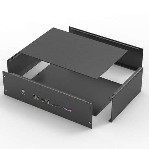 3u electronic equipment casing chassis aluminum sever rack