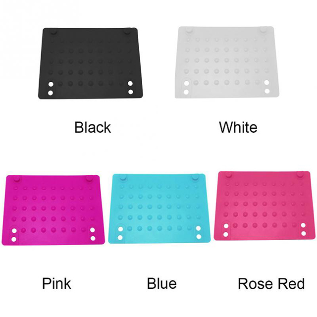 Silicone Heat Resistant Mat Anti-heat Mat For Hair Straightener Curling Iron Hair Styling Adapter Straightener Tool