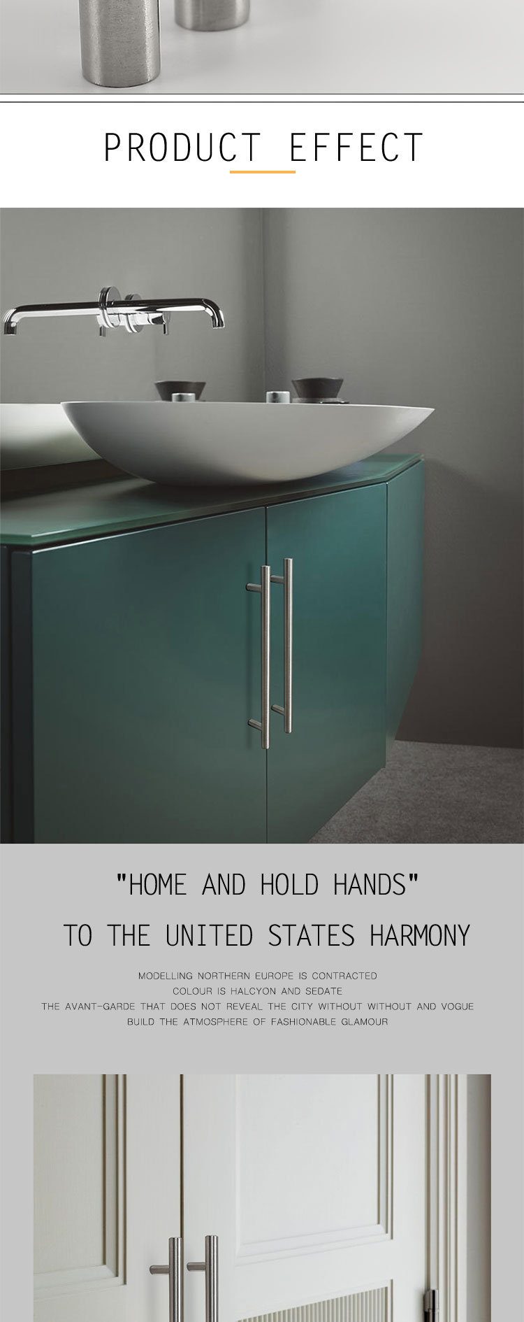50%discount Simple Modern New Design Cabinet Handles 128 Mm Drawer Wardrobe Handle T Bar Pull //