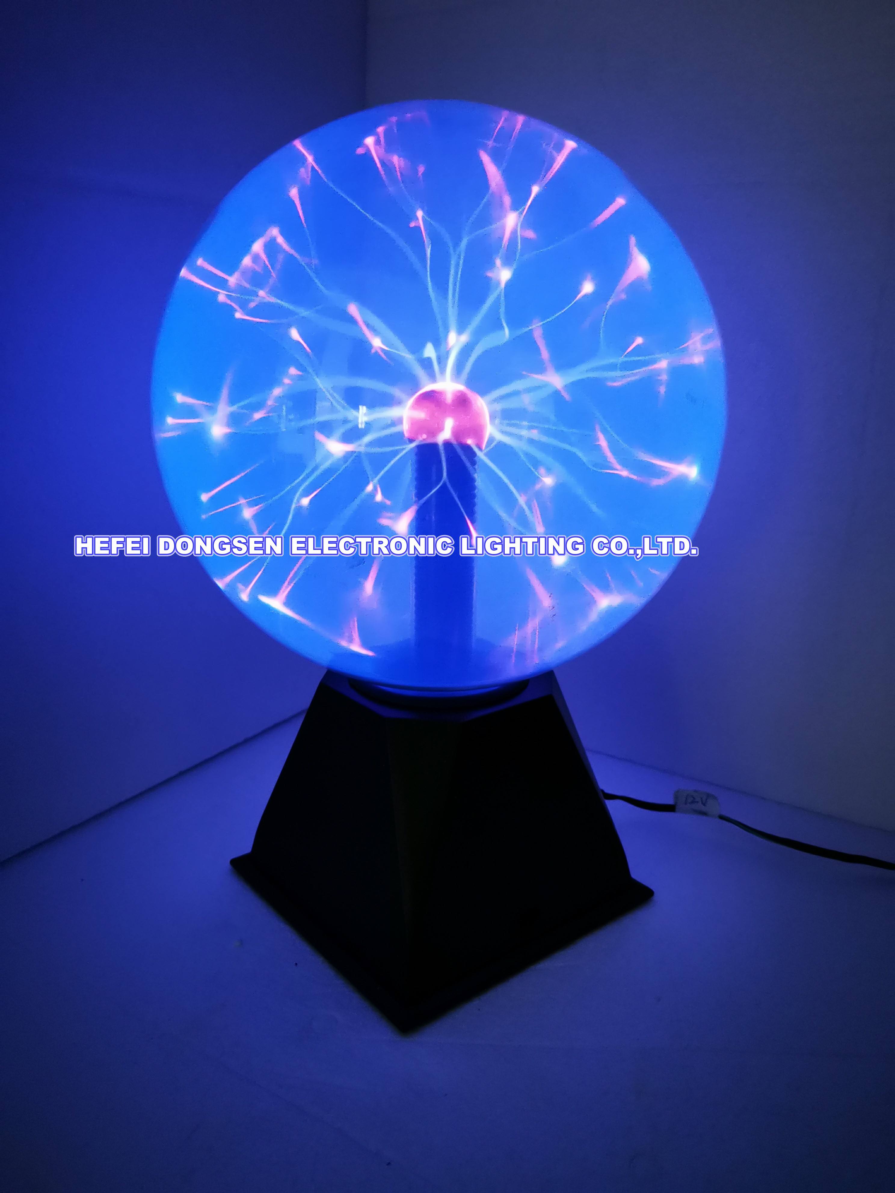 8 Inch Blue Plasma Lamp - 10000 Hours Lifespan \u0026 Custom Design, image size:2976x3968