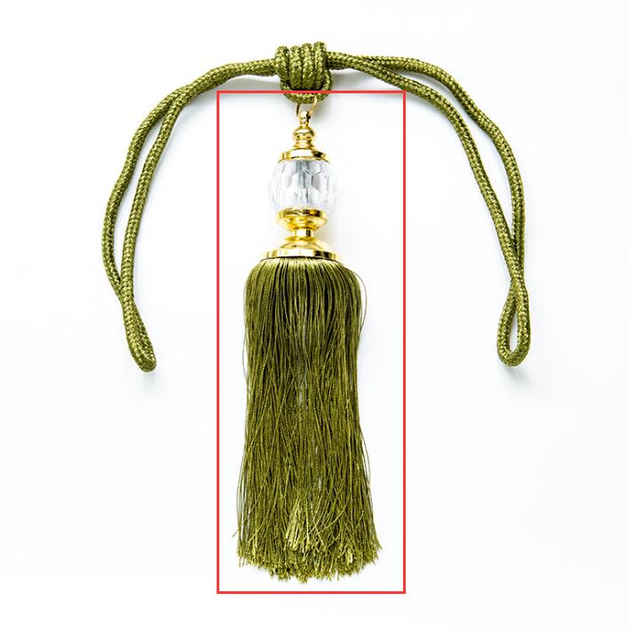 Бахрома Tieback декоративная занавеска китайская кисточка брелок