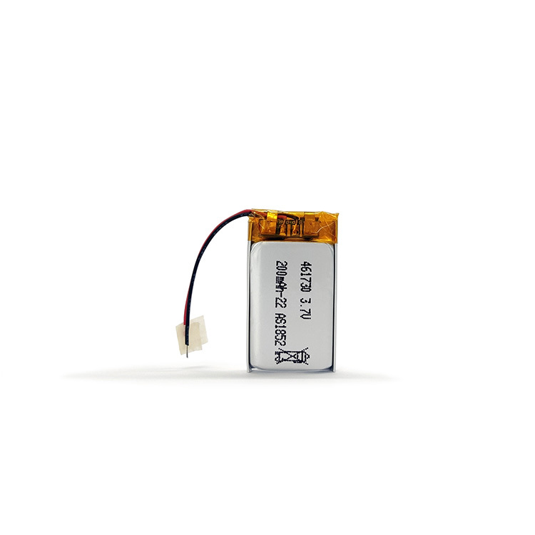 В наличии! UL/IEC62133/KC/un38,3 Сертифицированный перезаряжаемый 461730 3,7 v 200mAh литий-ионный полимерный аккумулятор
