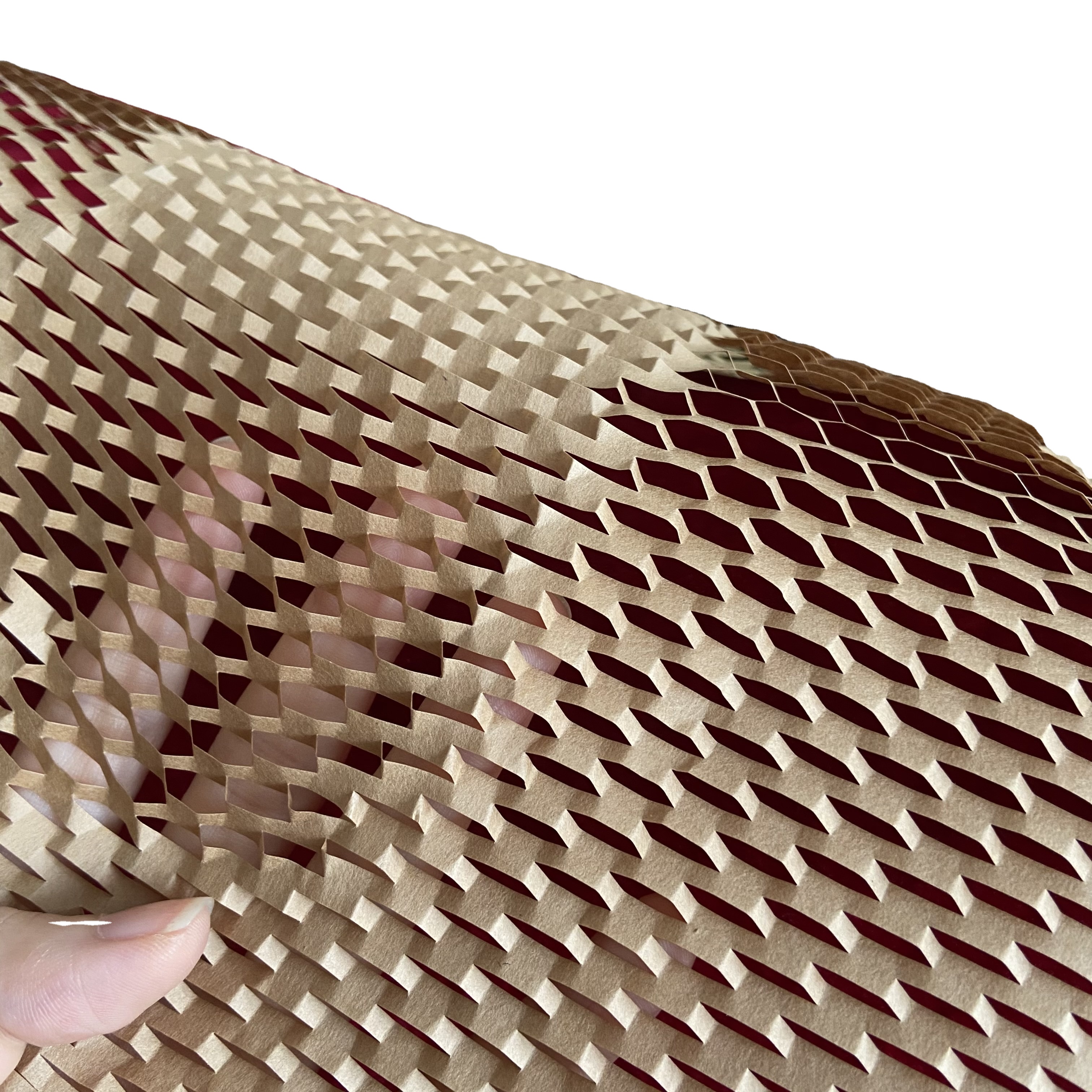 Коричневая сотовая Крафтовая обертка, сотовая бумага, оберточная бумага, упаковочный материал