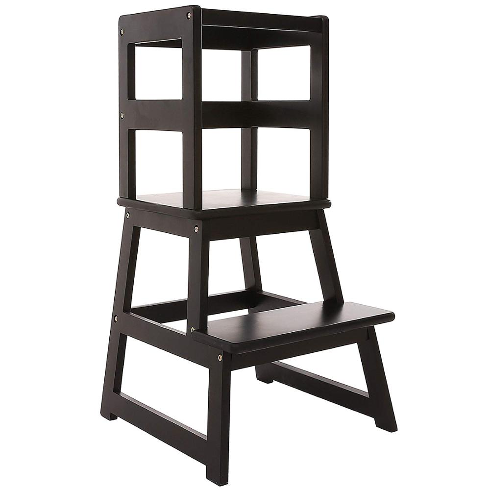 Бамбуковый безопасный стул для малышей, обучающая башня для детей, распродажа