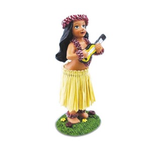 muñequita hawaiana para carro
