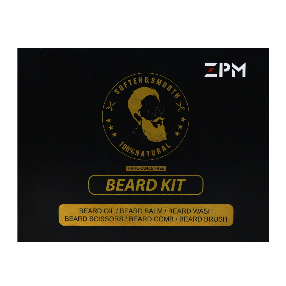 Isner Mile or ZPM brand Beard Balm Wax And Wooden Brush Beard Growth Grooming Kit For Beard Sharper
