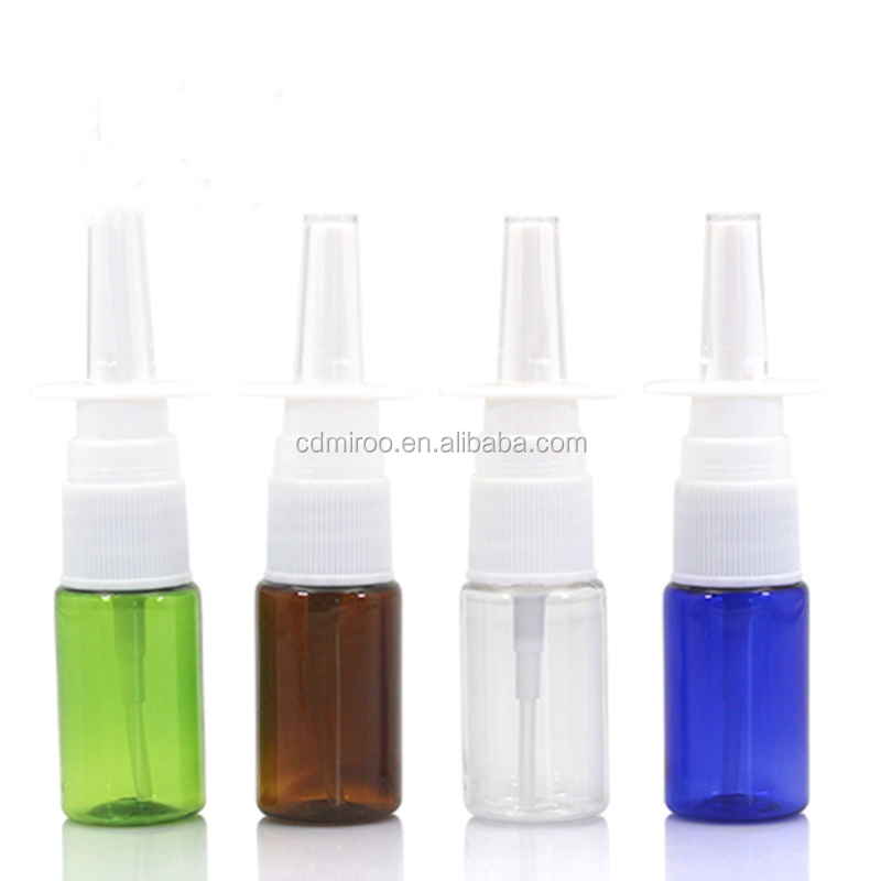 6 St/ück 10 ml // 0,34 oz Leeres Glas Nachf/üllbare Nasensprayflaschen feiner Nebel Zerst/äuber Wasser Reisebeh/älter Make-up