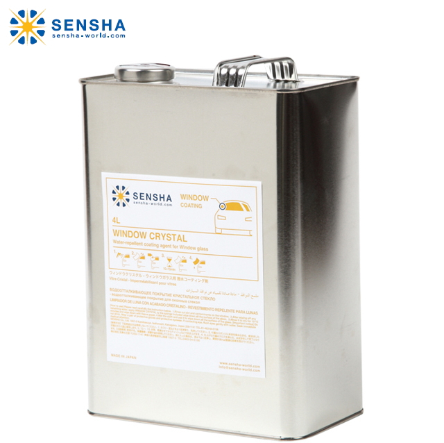 Прозрачное водоотталкивающее покрытие для лобового стекла 4 л