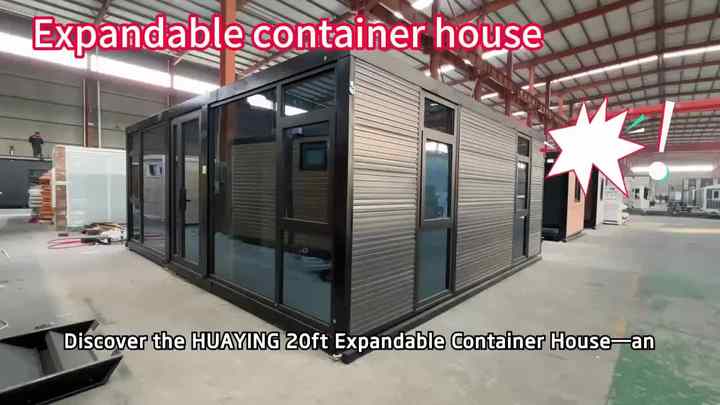 20Ft 40Ft Ready Made Prefabricated Expandable Container House 2-5 ...