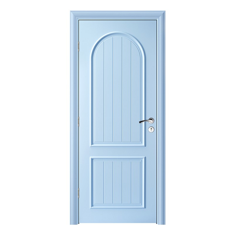 Hot Selling Fancy MDF Interior Solid Wood Doors Carving Design With Frames Modern