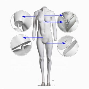 Removable parts invisible ghost detachable photography female dummy fiberglass mannequin for clothes window display