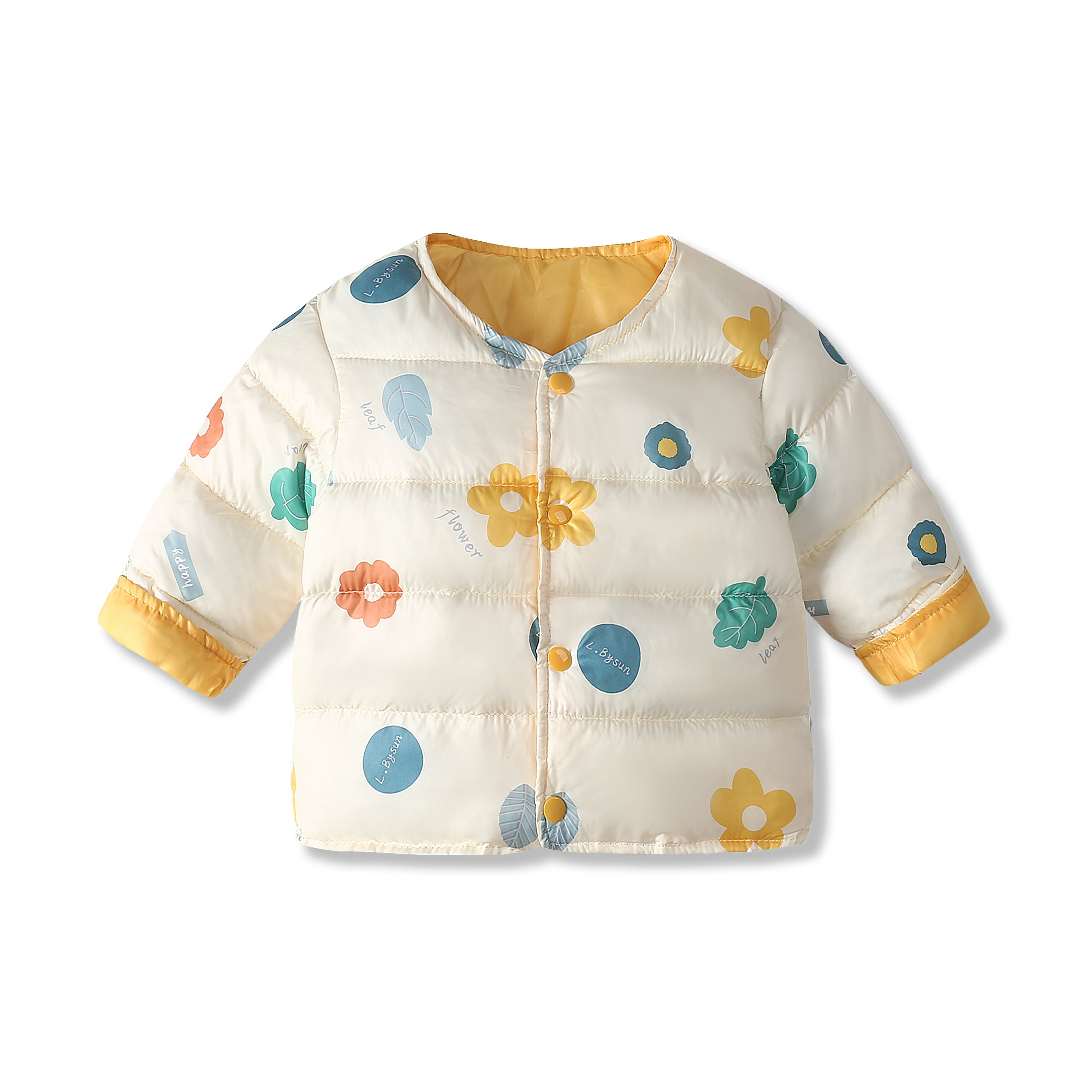 Новая зимняя стеганая куртка для детей стеганая куртка для малышей с длинным рукавом Стеганое пальто для девочек куртка для мальчиков