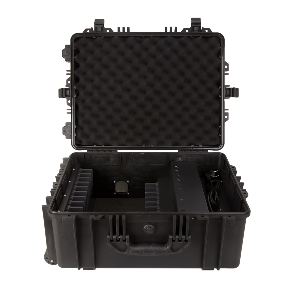 Зарядная тележка USB Type-C, тележка для хранения в классе и офисе, тележка для зарядки с колесами