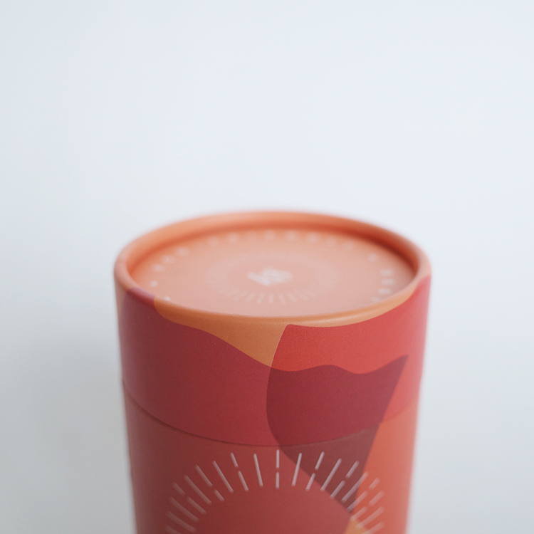 Té original del diseño que empaqueta las latas de papel compuestas para el envasado de alimentos
