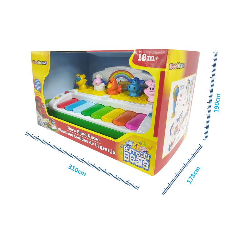 Популярные Образовательные Детские музыкальные мини-игрушки для пианино от 6 до 12 месяцев