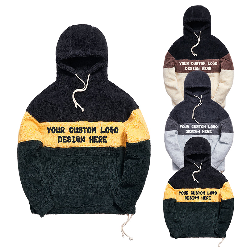 custom sherpa hoodie