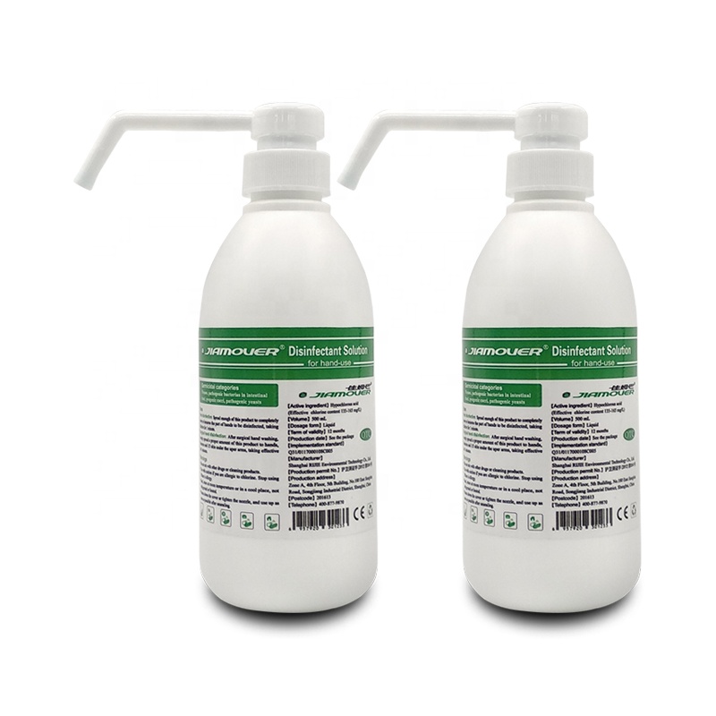Жидкое мыло JIAMOVER для мытья рук без воды, 500 мл, раствор хлора, Одобрено CE FDA, высокоуровневая дезинфекция, без спирта, нетоксичное