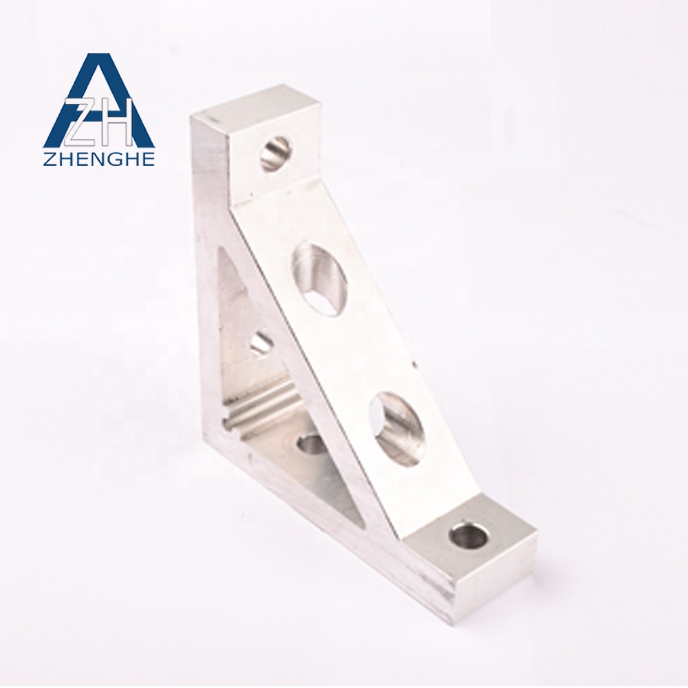 Nickel-Plated Steel Angle Bracket Steel Screw Fixing With Vertical Slot