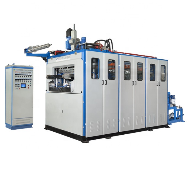 JinXin брендовая автоматическая гидравлическая пластиковая машина для термоформовки цветочных Горшков