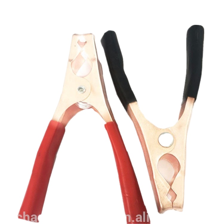 Высококачественный медный зажим крокодил с изолятором