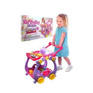 wooden tea trolley toy