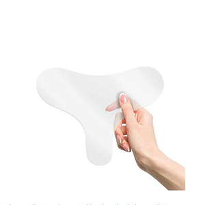Waterproof Silicon Neck Anti-wrinkle Pad Adhesive Reusable Anti Wrinkle Chest Silicone Pads For Wrinkles