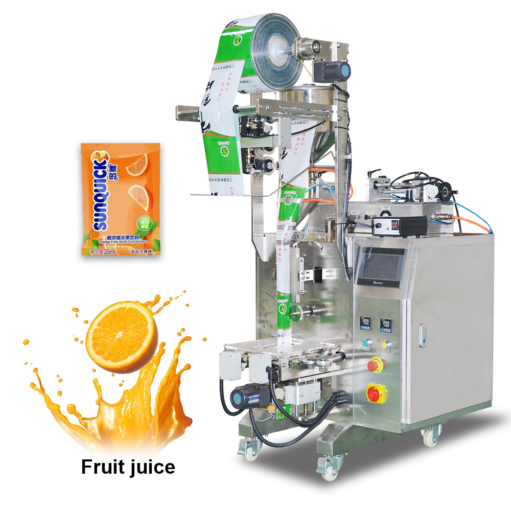 HC-320A Automatic vertical liquid fruit jam juice tomato sauce paste ketchup filling sachet packing packaging Machine - Vertical packing machine for liquid - 3