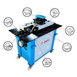 China factory multifunctional pittsburgh sheet metal machine duct lock forming machine
